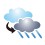 陰短暫陣雨