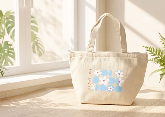 遶山花lauˊsanˊfaˊ帆布保溫袋 展示圖